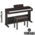 Piano Digital 88 Teclas Sensitivo Yamaha Arius Ydp103