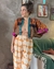 Blusa Cropped Kimono Xadrez Paisley - loja online