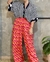 Blusa Cropped Mini Kimono Xeque Mate na internet