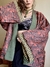 Casaco Kimono Dupla Face Aquele Abraço Verde e Terracota na internet