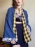 Casaco Kimono Dupla Face Aquele Abraço Marinho e Xadrez na internet