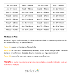 Aliança de Prata 3mm Flat Cut Friso na internet