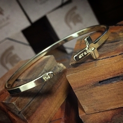 Bracelete de Prata 925 Cruz - comprar online