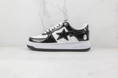 BAPE STA PATENT BLACK WHITE - comprar online