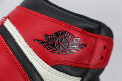 AIR JORDAN 1 RETRO HIGH BRED TOE na internet