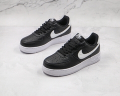 Nike Air Force 1 Low Black White Pebbled Leath - New sneaker Br