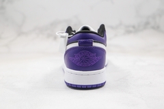 Air Jordan 1 Low Purple Black