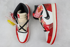 Imagem do Air Jordan 1 High Spider-Man Across the Spider-Verse