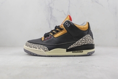 Air Jordan 3 black gold - comprar online