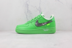 Off-White x Nike Air Force 1 Low Light Green Spark - comprar online