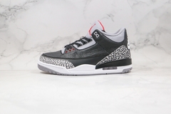 Air Jordan 3 Retro Black na internet