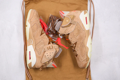 Travis Scott x Air Jordan 6 British Khaki na internet