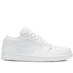 AIR JORDAN 1 LOW ' TRIPLE WHITE '