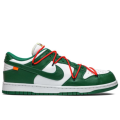 Off-White x Nike Dunk Low Pine Green