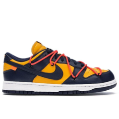 Off-White x Nike Dunk Low Navy