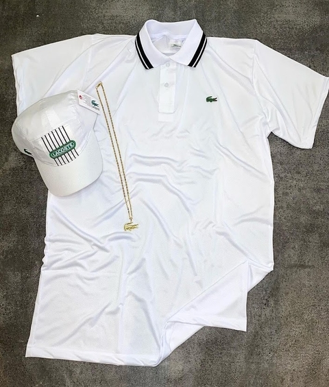 kit casal Lacoste conjunto de casal lala mandrake branco