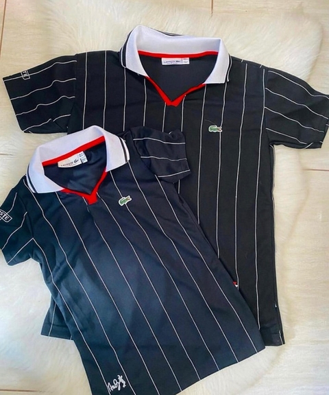 KIT CASAL -MC KAPELA PRETO LACOSTE - Dk Store