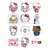 Hello Kitty Stickers 40 adesivos na internet