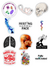 Medicina Stickers 40 adesivos - My Sticker Club