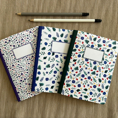 Libretas de Notas - Flores x3