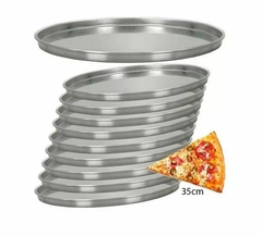Forma Para Pizza 35 e 30 Cm Diâmetro Alumínio - comprar online