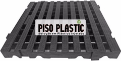Kit 10 Estrado Pallets plástico 50x50x4,5cm - comprar online