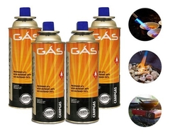 Kit 4pçs Refil Gas Butano Maçarico Fogão 227g - comprar online