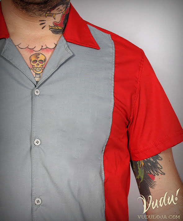 Camisa bowling 2025 rockabilly