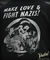 Blusa de Moletom Make Love & Fight Nazis