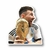 Stickers COMBO: Seleccion Argentina x45 unidades - comprar online