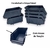 Caixa plastica Gaveteiro Organizador Bin número 003 - 1 litro - 10x16x7,5 cm - CellMaster - A sua Loja de Ferramentas e Equipamentos Online