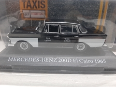 Mercedes-Benz 200D El Cairo 1965 táxi do mundo