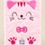 CUADERNO PELUCHE GATO