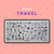 PINK MASK Placa de Stamping Travel #60
