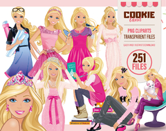 Barbie Png Clipart Digital