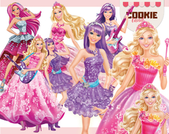Image of Barbie Png Clipart Digital