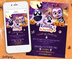 Cry Baby Halloween invitation Party Invitation 1