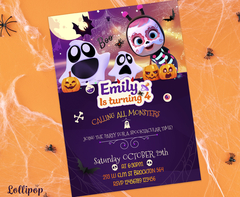 Cry Baby Halloween invitation Party Invitation 1 - buy online