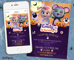 Cry Baby Halloween invitation Party Invitation 3