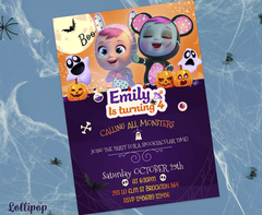Cry Baby Halloween invitation Party Invitation 3 - buy online