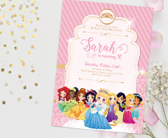 Princess Digital Birthday Invitation - buy online