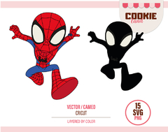 Spidey Clipart, PNG, SVG, Instant Download, High Quality, Layered - buy online