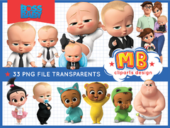 Baby Boss Png Clipart Digital