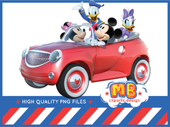 Mickey & Friends disney Png Clipart Digital - Lollipop