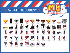 Superman Png Clipart Digital on internet