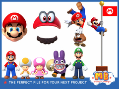Super Mario Bros Png Clipart Digital - online store