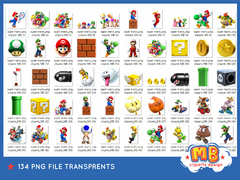 Super Mario Bros Png Clipart Digital - buy online