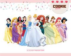 Disney princess png Clipart Digital - buy online