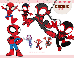 Spidey ang his amazing friends Png Clipart Digital