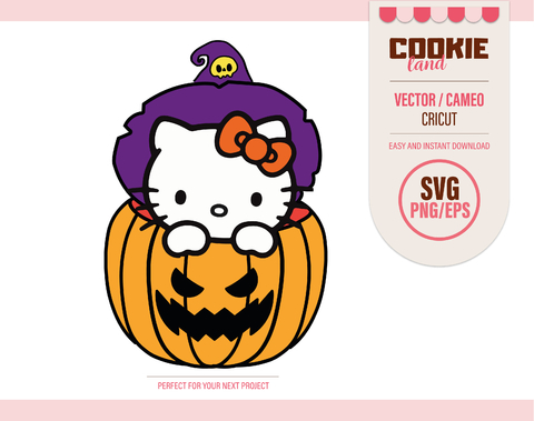 Hello Kitty Witches SVG, Halloween SVG, Hello Kitty SVG - Premium &  Original SVG Cut Files